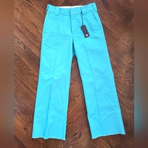 Womens Dickies Twill Cropped Pants